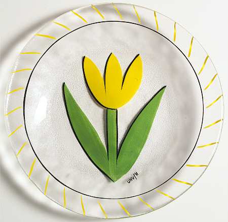 Tulipa Salad Plate