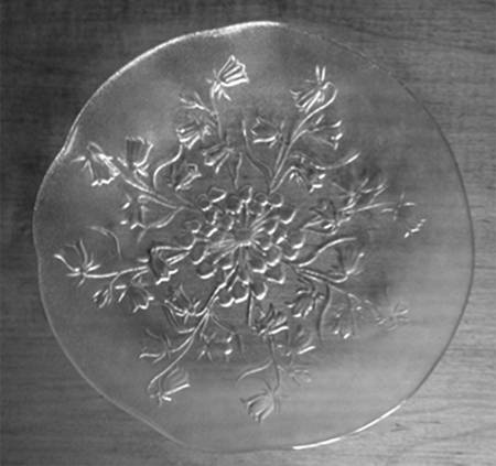 Ulla (Pressed Floral Design) Bread & Butter Plate