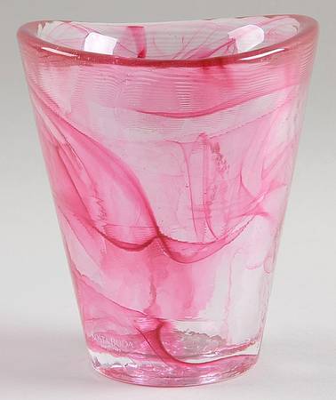 Mine Pink by Kosta-Boda