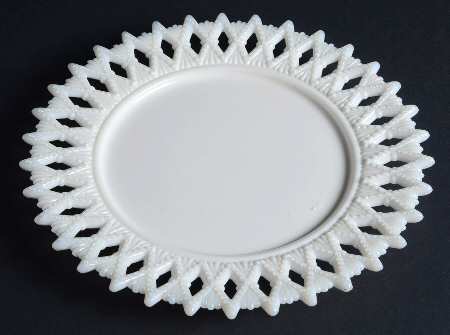 Sheaf of Wheat Milk Glass by Kemple