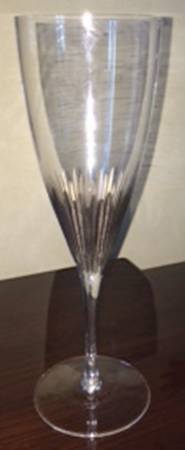 Linear Platinum by Kim Seybert Glass
