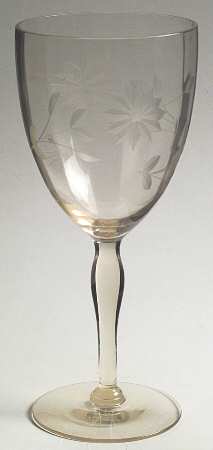Jubilee Yellow Water Goblet