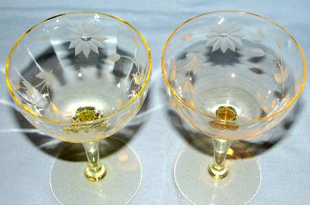 Jubilee Yellow Champagne/Tall Sherbet