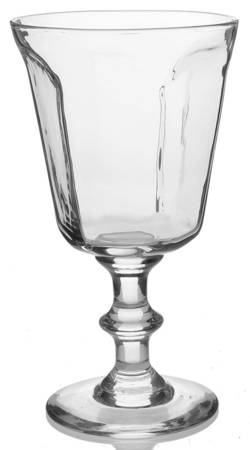 Antique Clear Wine Glass