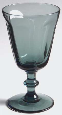 Antique Bluebell Wine Glass