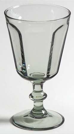 Antique Pale Green Wine Glass