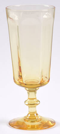 Antique Yellow Juice Glass