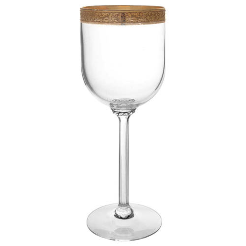 Autumn (Wide Gold Band) Water Goblet