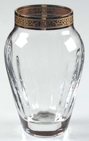 Autumn (Wide Gold Band) Bud Vase