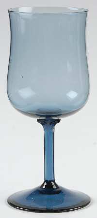 Blue Mist Wine Glass
