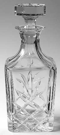 Charleston Square Decanter & Stopper