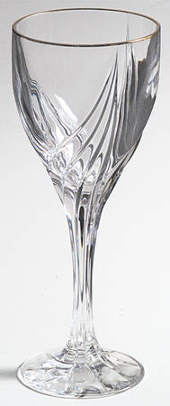 Debut Gold Wine Glass