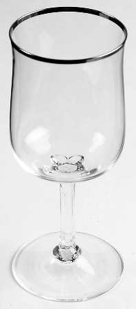 Desire (Platinum Trim) Wine Glass