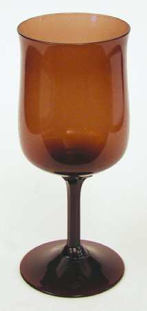 Espresso Brown Wine Glass