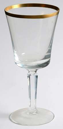 Eternal (Gold Trim) Wine Glass by Lenox