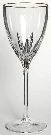 Firelight Gold Water Goblet by Lenox