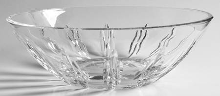 Firelight Clear Low Bowl