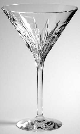Firelight Clear Martini Glass