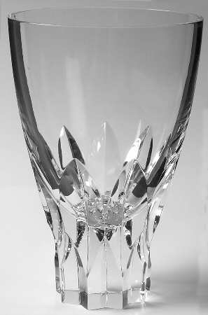 Firelight Clear 8" Flower Vase