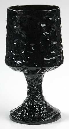 Impromptu Black Wine Glass