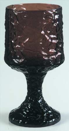 Impromptu Brown Wine Glass