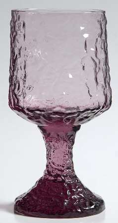 Impromptu Lavender Wine Glass