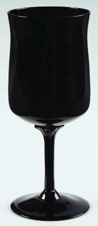Midnight Mood Black Wine Glass