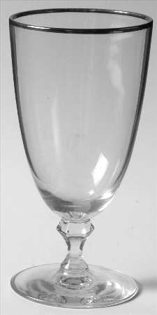 Montclair (Platinum Trim) Juice Glass