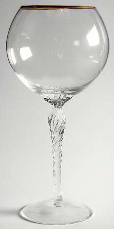 Monroe (Gold Trim) Balloon Wine