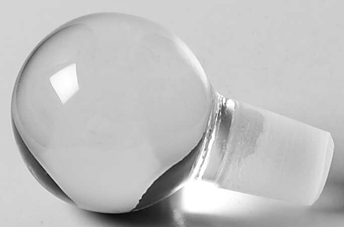 Optika Clear Stopper for Round Perfume Bottle