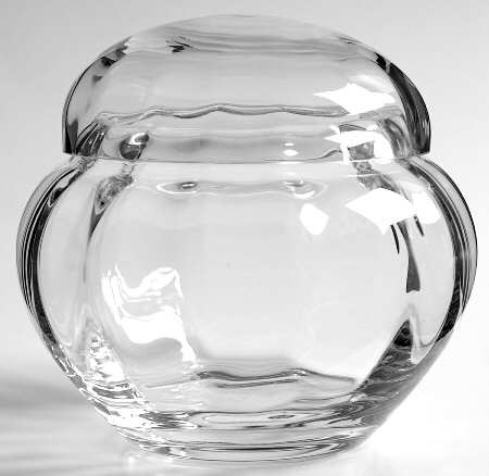 Optika Clear Candy Jar & Lid