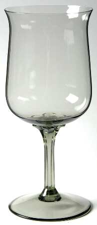Pearl Mist Light Smoke Water Goblet