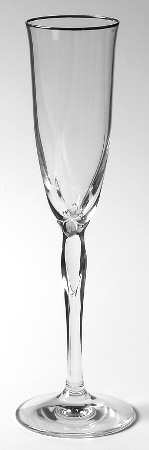 Rhythm Platinum Fluted Champagne