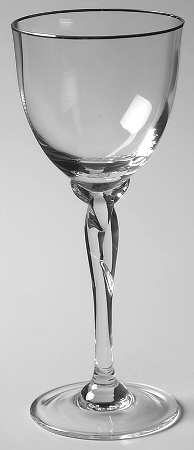 Rhythm Platinum Wine Glass