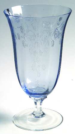 Sky Blossoms Blue Bowl Iced Tea