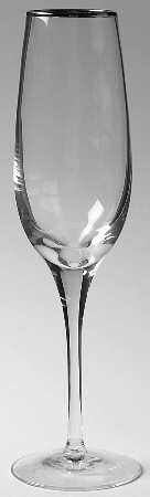 Solitaire Platinum Millennium Fluted Champage