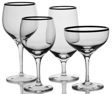 Weatherly (Platinum Trim) 4 Piece Place Setting