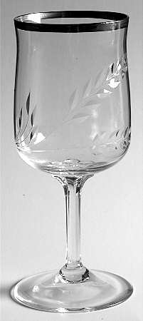 Wheat (Platinum) Wine Glass