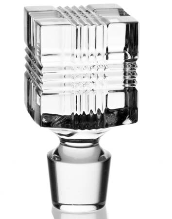 Glen Plaid Stopper for Square Decanter