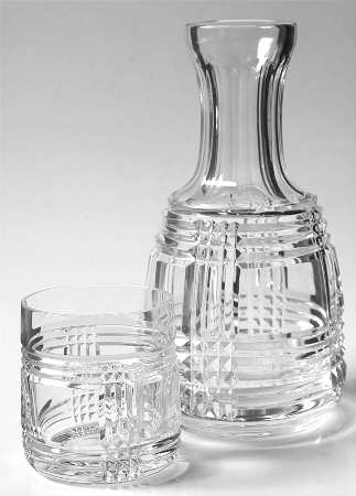 Glen Plaid (2 Piece) Nite Set (Carafe & Tumbler)