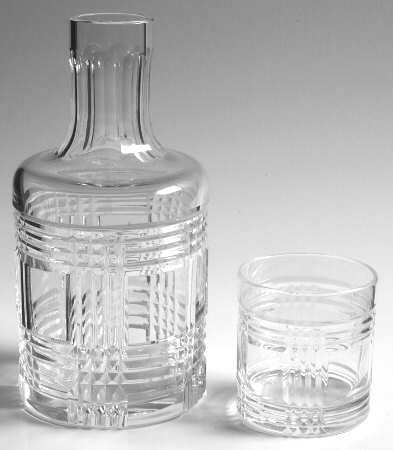 Glen Plaid (2 Piece) Small Nite Set (Carafe & Tumbler)
