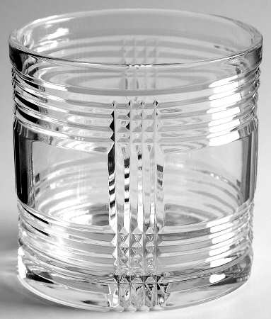 Glen Plaid Candy Jar No Lid