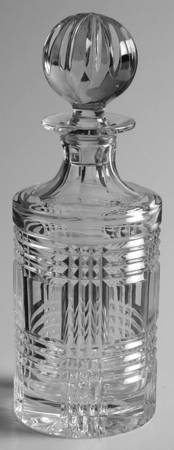 Glen Plaid Decanter & Stopper