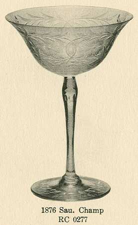 Cut 0277 Champagne/Tall Sherbet
