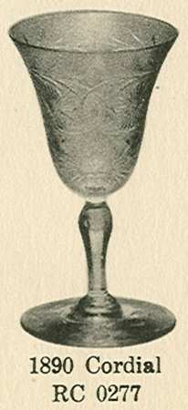 Cut 0277 Cordial Glass