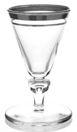 Saturn Cordial Glass