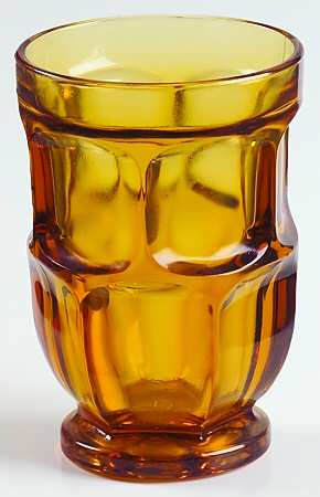 Ashburton Amber Flat Tumbler