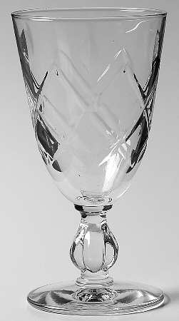 Diamond Cut Juice Glass