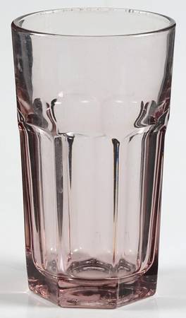 Gibraltar Plum (Light Purple) Flat Juice Glass