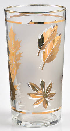 Golden Foliage 10 Oz Flat Tumbler